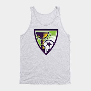 Cup with soccer ball Tank Top